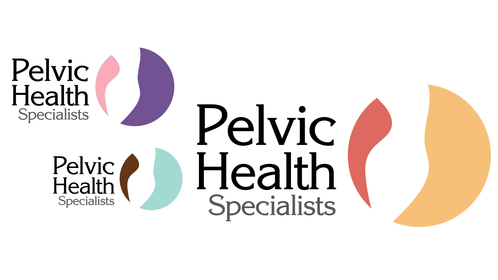 Pelvic Health Specialists Logo Variations