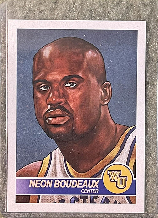 Shaq Neon Sports Card