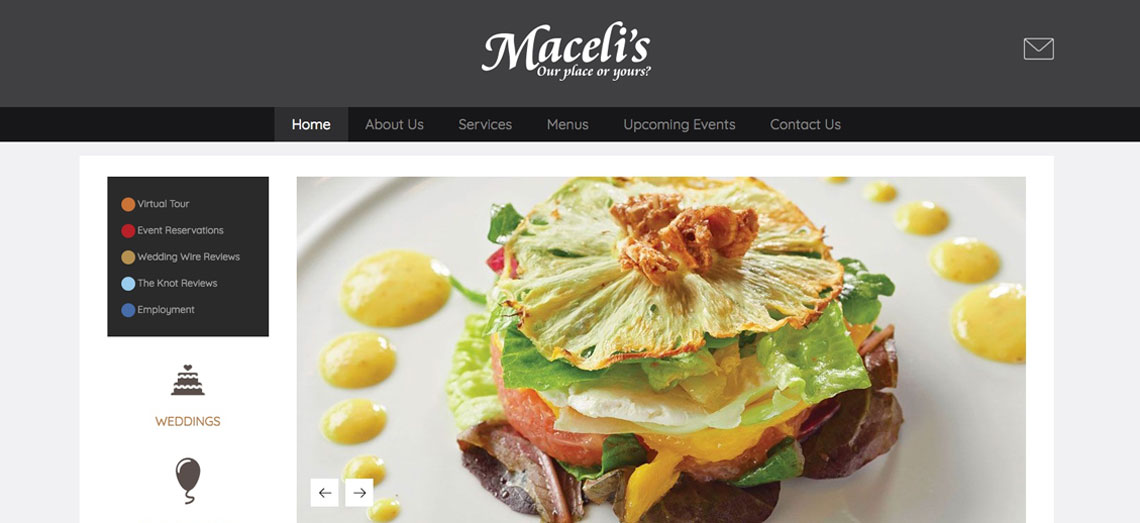 Maceli's Website Design